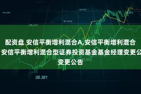 配资盘 安信平衡增利混合A,安信平衡增利混合C: 安信平衡增利混合型证券投资基金基金经理变更公告